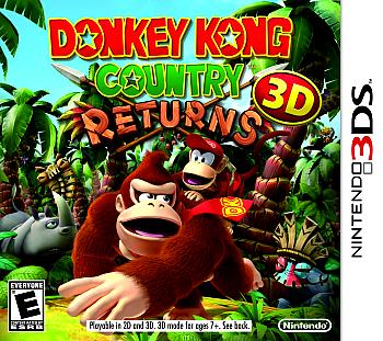  Donkey Kong Country Returns 3D (2013). Нажмите, чтобы увеличить.