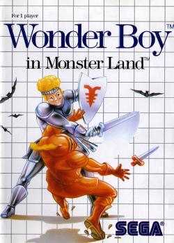  Wonder Boy in Monster Land (1988). Нажмите, чтобы увеличить.