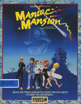  Maniac Mansion (1988). Нажмите, чтобы увеличить.