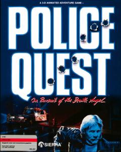  Police Quest: In Pursuit of the Death Angel (1987). Нажмите, чтобы увеличить.
