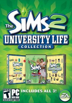  The Sims 2 University Life Collection (2009). Нажмите, чтобы увеличить.