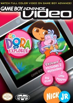  Dora The Explorer: Game Boy Advance Video Volume 1 (2004). Нажмите, чтобы увеличить.