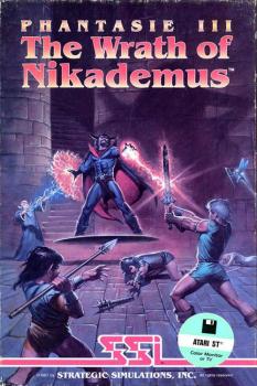  Phantasie III: The Wrath of Nikademus (1987). Нажмите, чтобы увеличить.