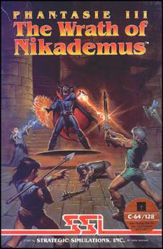  Phantasie III: The Wrath of Nikademus (1987). Нажмите, чтобы увеличить.