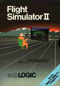  Flight Simulator II (1983). Нажмите, чтобы увеличить.