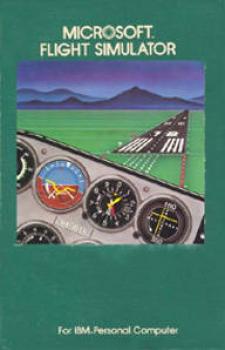  Microsoft Flight Simulator 1.0 (1982). Нажмите, чтобы увеличить.
