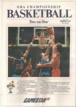  GBA Championship Basketball: Two-on-Two (1986). Нажмите, чтобы увеличить.