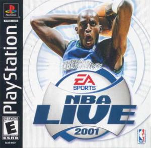  NBA Live 2001 (2000). Нажмите, чтобы увеличить.