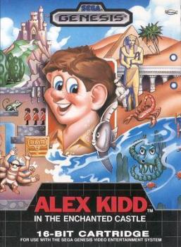  Alex Kidd in the Enchanted Castle (1989). Нажмите, чтобы увеличить.