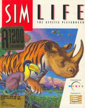  SimLife (1993). Нажмите, чтобы увеличить.