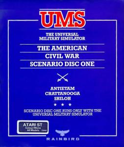  UMS: The Universal Military Simulator - The American Civil War (1988). Нажмите, чтобы увеличить.