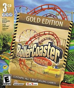  RollerCoaster Tycoon: Gold Edition (2002). Нажмите, чтобы увеличить.