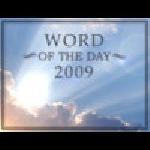  Word of the Day 2009 (2009). Нажмите, чтобы увеличить.