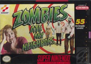  Zombies Ate My Neighbors (1993). Нажмите, чтобы увеличить.