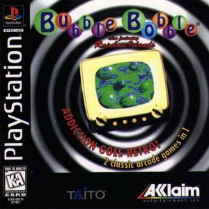  Bubble Bobble also featuring Rainbow Islands (1996). Нажмите, чтобы увеличить.
