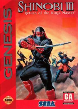  Shinobi III: Return of the Ninja Master (1993). Нажмите, чтобы увеличить.