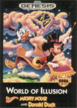  World of Illusion Starring Mickey Mouse & Donald Duck (1992). Нажмите, чтобы увеличить.