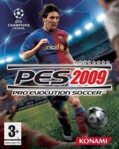 Европейская Pro Evolution Soccer 2009 (2008). Нажмите, чтобы увеличить.
