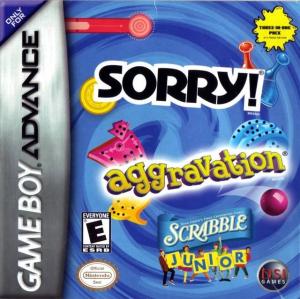  Sorry! / Aggravation / Scrabble Junior (2005). Нажмите, чтобы увеличить.