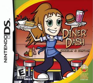  Diner Dash: Sizzle & Serve (2007). Нажмите, чтобы увеличить.