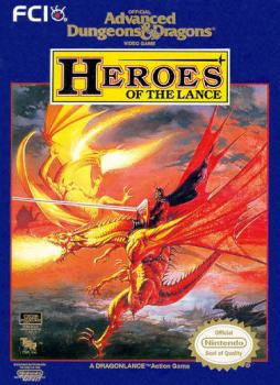  Advanced Dungeons & Dragons: Heroes of the Lance (1991). Нажмите, чтобы увеличить.