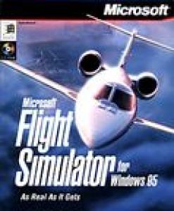  Microsoft Flight Simulator for Windows 95 (1996). Нажмите, чтобы увеличить.