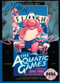  Aquatic Games with James Pond (1993). Нажмите, чтобы увеличить.