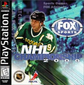  NHL Championship 2000 (1999). Нажмите, чтобы увеличить.