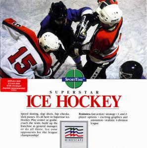  Superstar Ice Hockey (1988). Нажмите, чтобы увеличить.