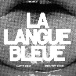 La Langue Bleue - Single. Передняя обложка. Нажмите, чтобы увеличить.