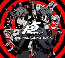 Persona5 Original Soundtrack. Передняя обложка. Нажмите, чтобы увеличить.