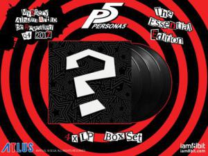 Persona 5 Vinyl Soundtrack Essential Edition. Лицевая сторона . Нажмите, чтобы увеличить.