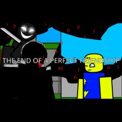 SCRAPPED The End of a Perfect Friendship - Single. Передняя обложка. Нажмите, чтобы увеличить.