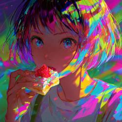 Neon Japanese Girl - Chapter 4 - Single. Передняя обложка. Нажмите, чтобы увеличить.