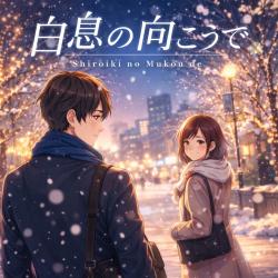 Shiroiki No Mukou De - Single. Передняя обложка. Нажмите, чтобы увеличить.