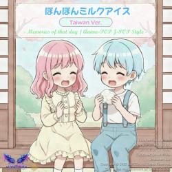 Pom Pom Milk Ice Kawaii Anime-Pop Taiwan Ver. - Single. Передняя обложка. Нажмите, чтобы увеличить.