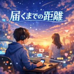 Todoku Madeno Kyori - Single. Передняя обложка. Нажмите, чтобы увеличить.