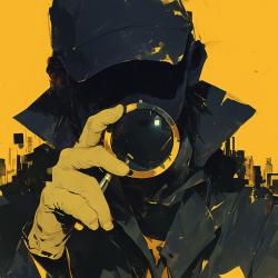 Detective Chase - Single. Передняя обложка. Нажмите, чтобы увеличить.