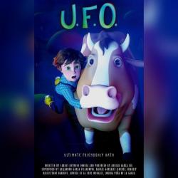 U.F.O. Ultimate Friendship Oath BSO del cortometraje - Single. Передняя обложка. Нажмите, чтобы увеличить.