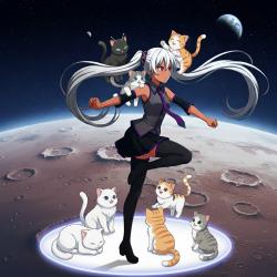 Drowning cats on Pluto - Single. Передняя обложка. Нажмите, чтобы увеличить.