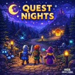 Quest Nights - Single. Передняя обложка. Нажмите, чтобы увеличить.