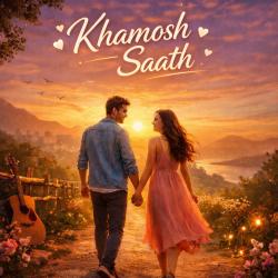 Khamosh Saath - Single. Передняя обложка. Нажмите, чтобы увеличить.