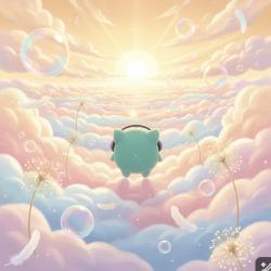 Happy Fluffy Adventure - Single. Передняя обложка. Нажмите, чтобы увеличить.