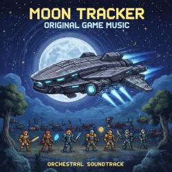 Moon Tracker Original Game Music. Передняя обложка. Нажмите, чтобы увеличить.