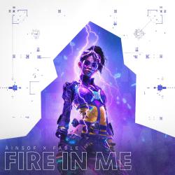 Fire in Me - Single. Передняя обложка. Нажмите, чтобы увеличить.