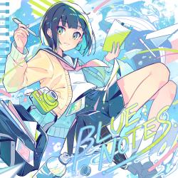 Blue:Notes.. Передняя обложка. Нажмите, чтобы увеличить.