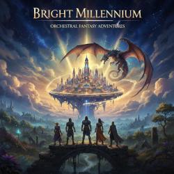 Bright Millennium Original Game Soundtrack. Передняя обложка. Нажмите, чтобы увеличить.
