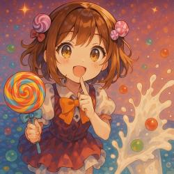 Dreamy Candy Vocaloido - Single. Передняя обложка. Нажмите, чтобы увеличить.