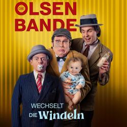 Die Olsenbande wechselt die Windeln Original-Soundtrack der Uraufführung. Передняя обложка. Нажмите, чтобы увеличить.