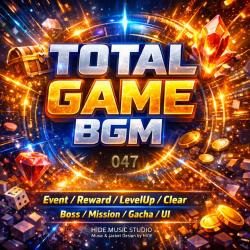 Total Game BGM 047 - Single. Передняя обложка. Нажмите, чтобы увеличить.